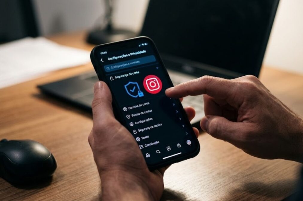 proteger a conta do Instagram