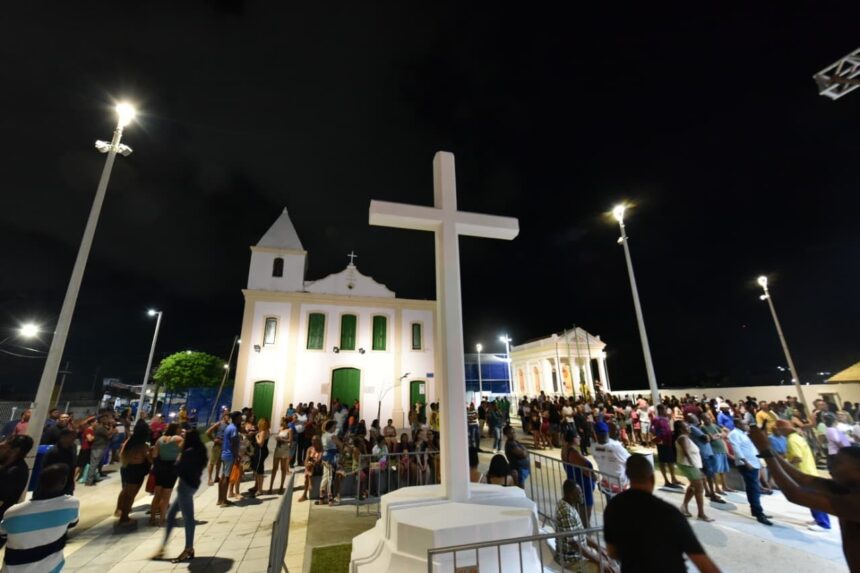 Praça general labatut é reinaugurada em pirajá antes da chegada do fogo simbólico