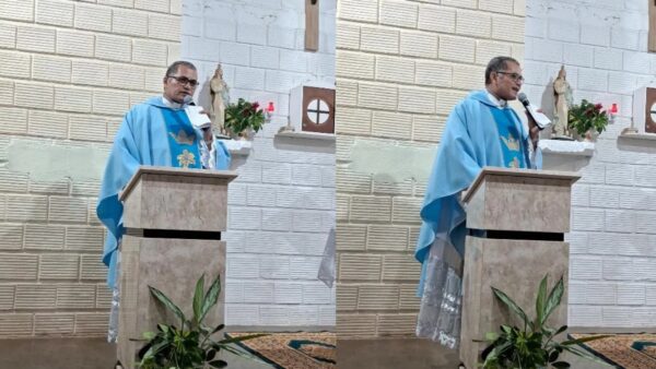 Vídeo mostra momento em que tiroteio interrompe missa em lauro de freitas