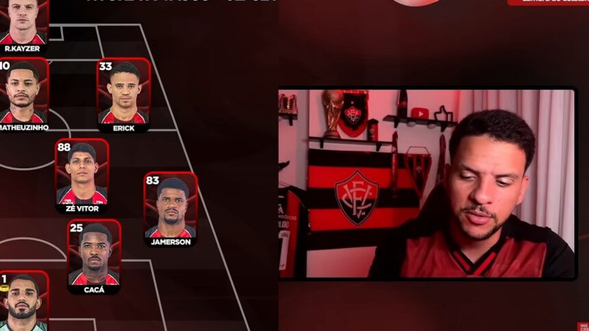 Anderson mattos aponta provável escalação do vitória para decisão contra o vasco